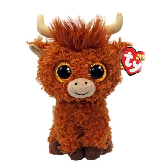 Ty Beanie Boos: Skotijas augstienes govs "Hamish" 15.5cm