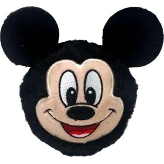 Disney Mickey Mouse apaļā plīša rotaļlieta 10cm
