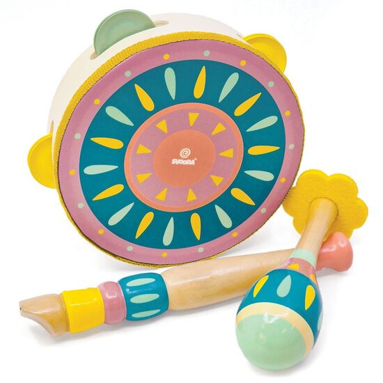 Svoora koka muzikālais komplekts, Pāvs
