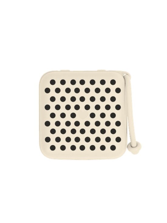 Bibs knupīšu uzglabāšanas kastīte - Polkadot Ivory/Black