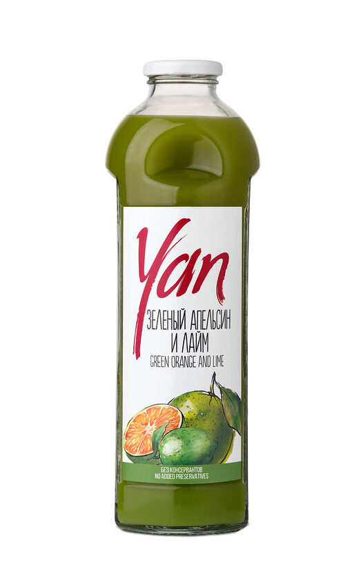 Zaļo apelsīnu un laima nektārs 930ml