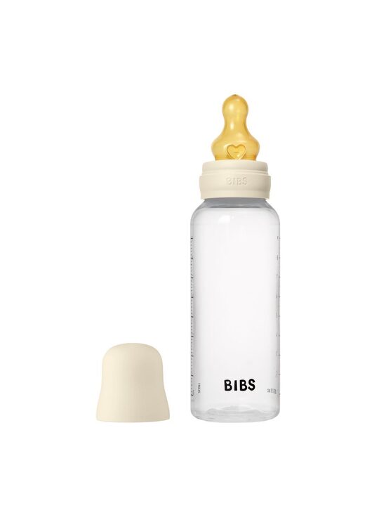 BIBS plastmasas pudelītes komplekts 270 ml (Ivory)