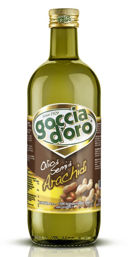 Zemesriekstu eļļa Goccia D'oro 1l