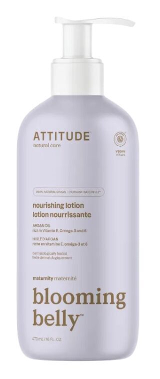 Attitude Barojošs ķermeņa losjons ar argana eļļu grūtniecēm