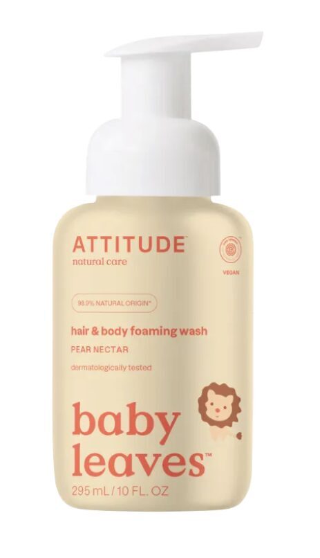 Putas ar bumbieru aromātu „2in1“ zīdaiņu matu un ķermeņa mazgāšanai 295ml