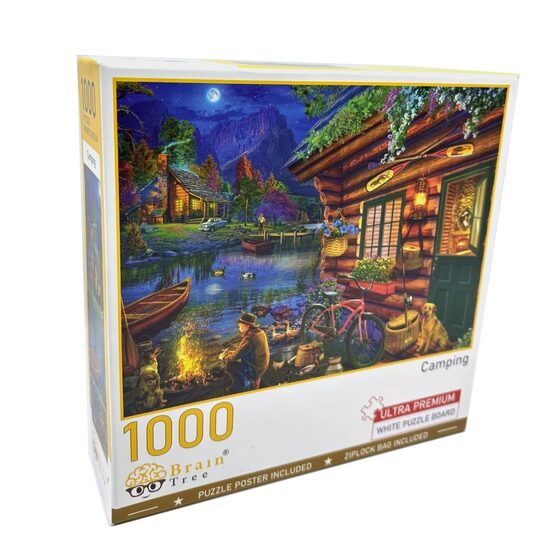 Brain Tree puzle, Kempings, 1000 gb
