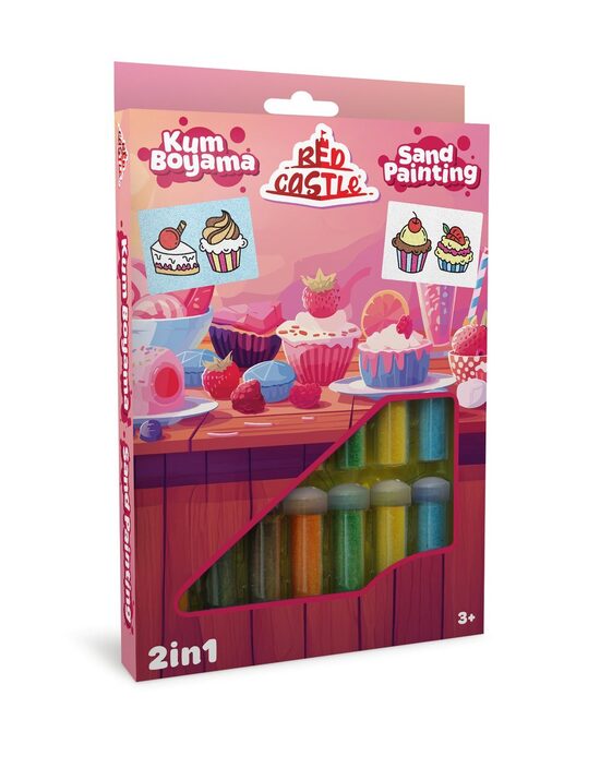Red Castle smilšu komplekts 2in1, Kūciņa