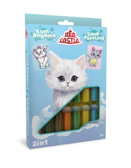 Red Castle smilšu komplekts 2in1, Kaķis