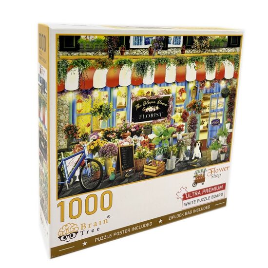 Brain Tree puzle, Ziedu veikals, 1000 gb