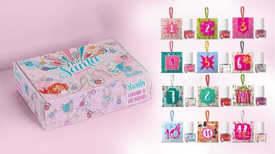Snails 12 dāvanu ADVENTES KALENDĀRS