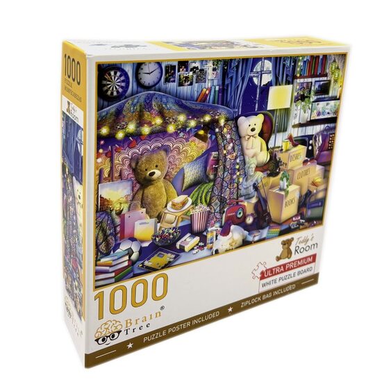 Brain Tree puzle, Lācīša Teddy istaba, 1000 gb