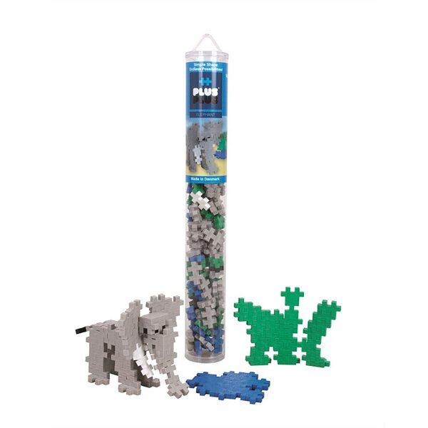 Plus Plus konstruktors ZOO, Zilonis, 100 gb