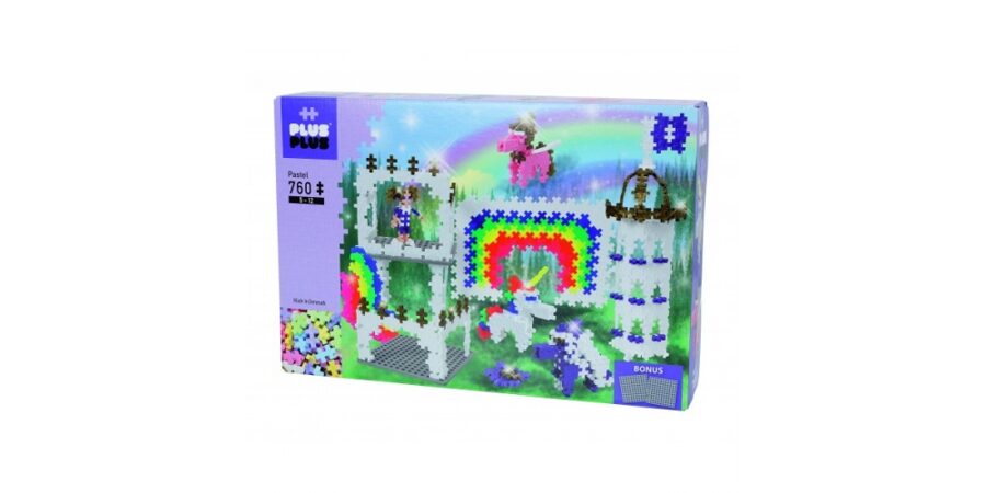 Plus Plus konstruktors, Varavīksnes pils, 760gb