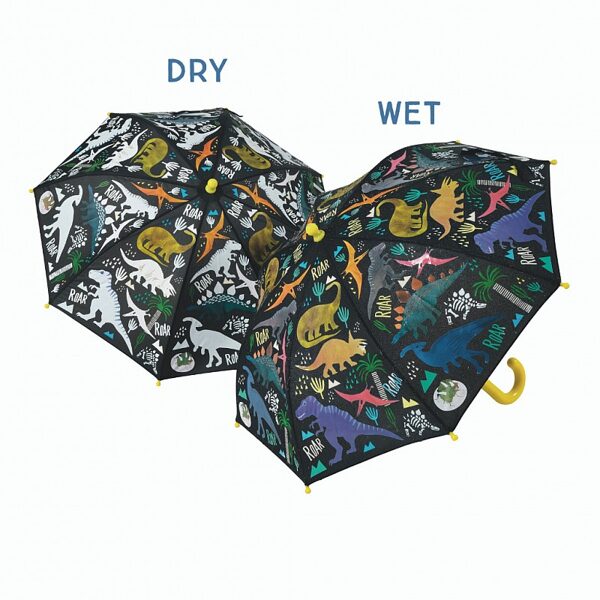 Colour Changing Umbrella - Dino