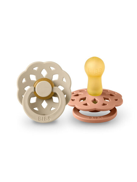 BIBS Boheme Vanilla/Peach knupīši 2gb. 6-18 mēneši.