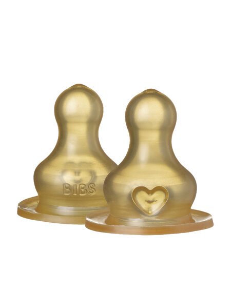 BIBS Bottle Nipple 2 PACK Medium Flow