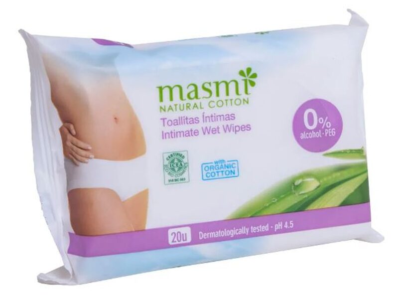 Mitrās salvetes intīmajai higiēnai, ekoloģiskas 20gb