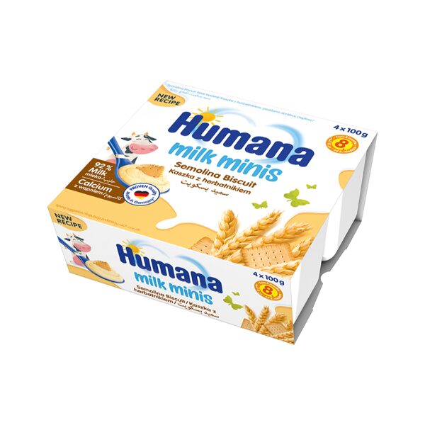  Humana Milk Minis cepumu mannas deserts 400g