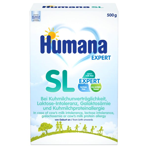Humana SL Expert 500g, (for milk intolerance)