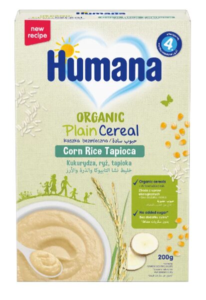 JAUNUMS Humana BIO kukurūzas-rīsu-tapiokas putra 200g