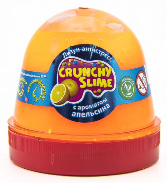 Antistresa rotaļlieta Crunchy slaims - Apelsīns 5+ gadi