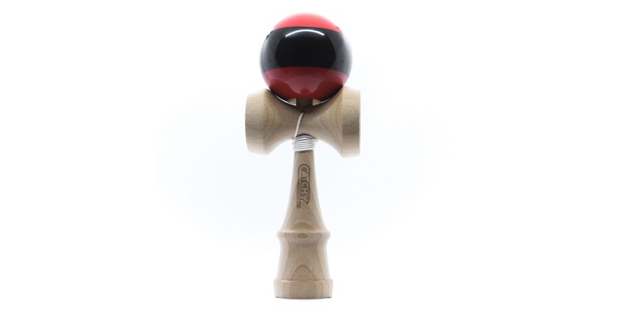 Rotaļlieta Kendama, Melna/Sarkana