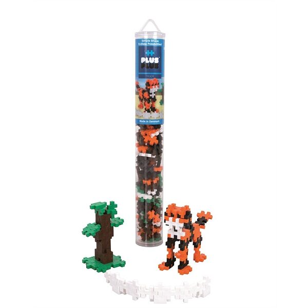 Plus Plus konstruktors ZOO, Tīģeris, 100gb