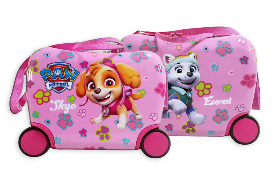 PAW PATROL mazais koferis PINK RIDE ON