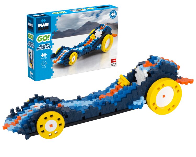 Plus Plus konstruktors Desert Dragster GO, 275gb
