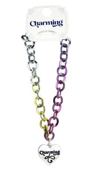 Charming rokassprādze, daudzkrāsaina